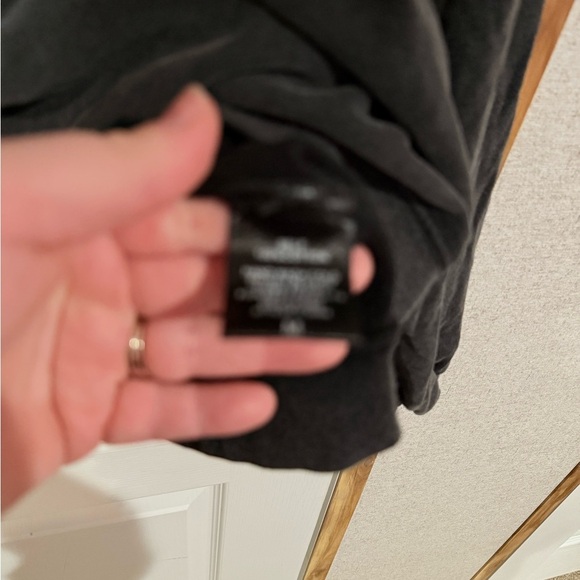 Fab'rik Charcoal Ruffle Sweatshirt - Picture 3 of 5